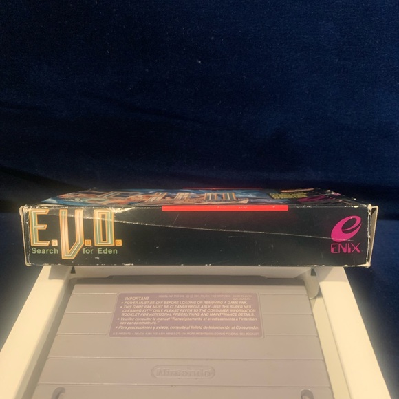E.V.O.: The Search for Eden (Super Nintendo Entertainment System, 1993) CIB SNES - Picture 15 of 15
